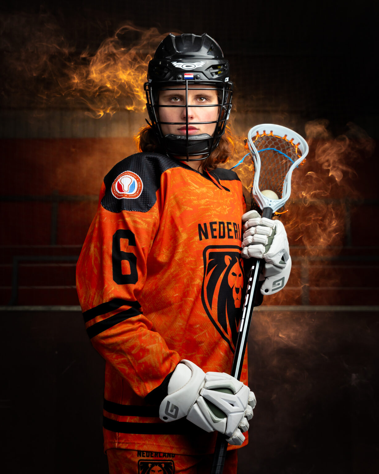 Sport Portret Sarah Team Nederland Women's Box Lacrosse
